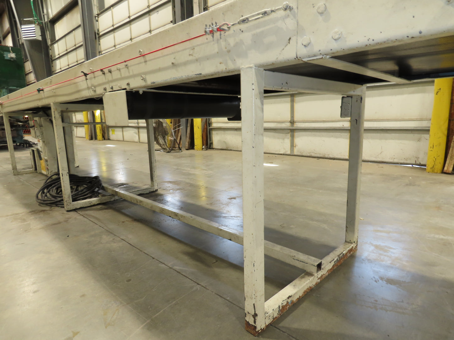 Power-Pack 34"x 19' 9" Conveyor 30"Belt 460V Variable Speed Powered Roller Drive