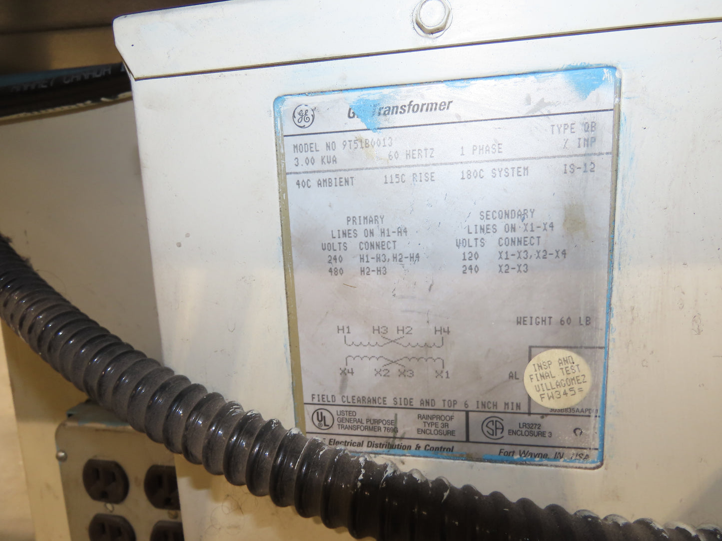 Power-Pack 34"x 19' 9" Conveyor 30"Belt 460V Variable Speed Powered Roller Drive