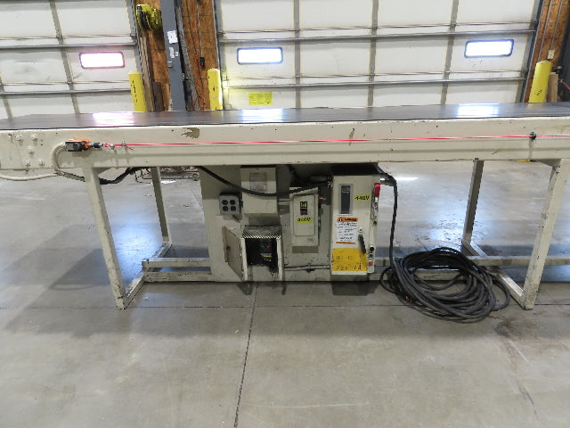 Power-Pack 34"x 19' 9" Conveyor 30"Belt 460V Variable Speed Powered Roller Drive