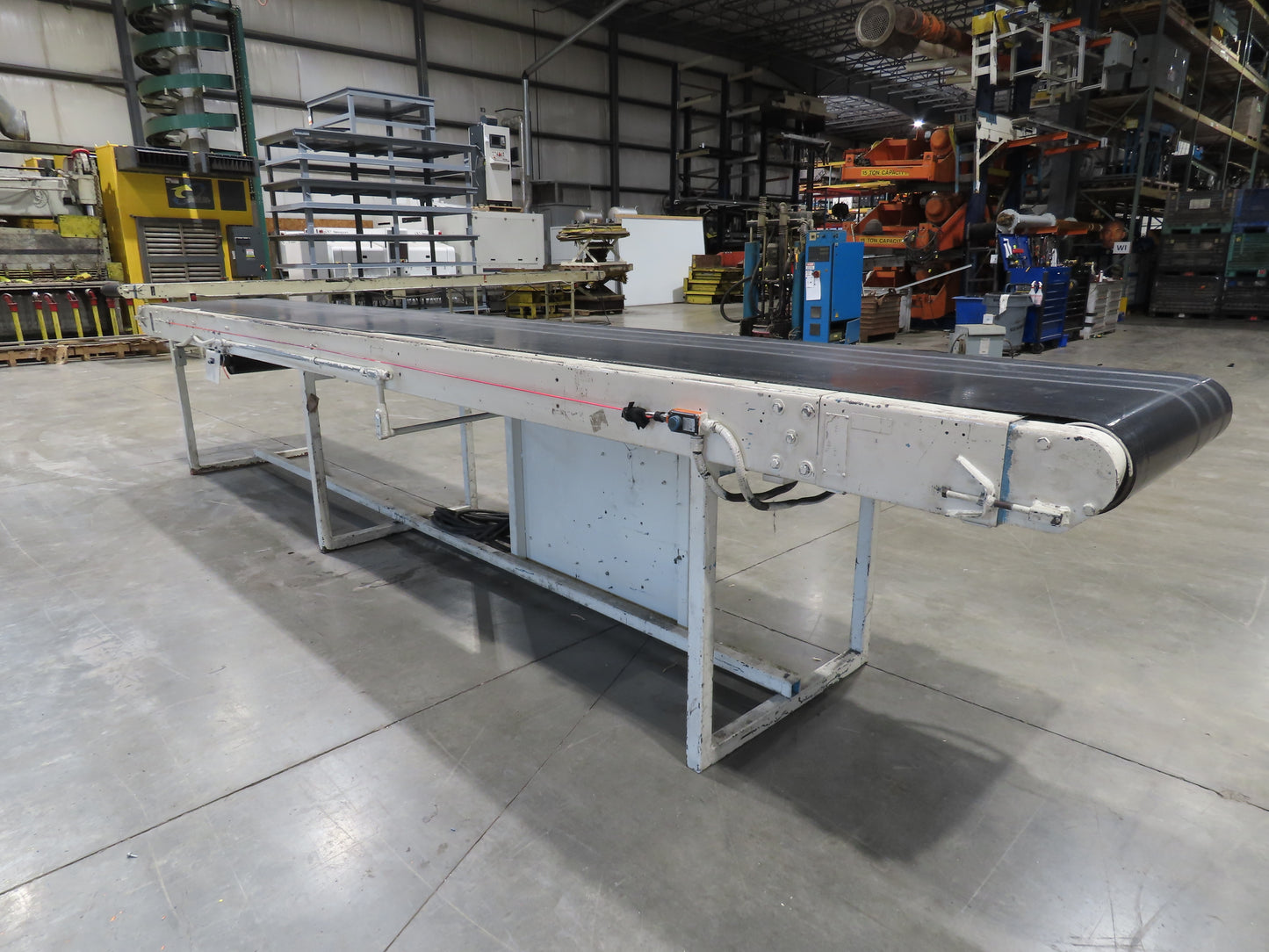 Power-Pack 34"x 19' 9" Conveyor 30"Belt 460V Variable Speed Powered Roller Drive