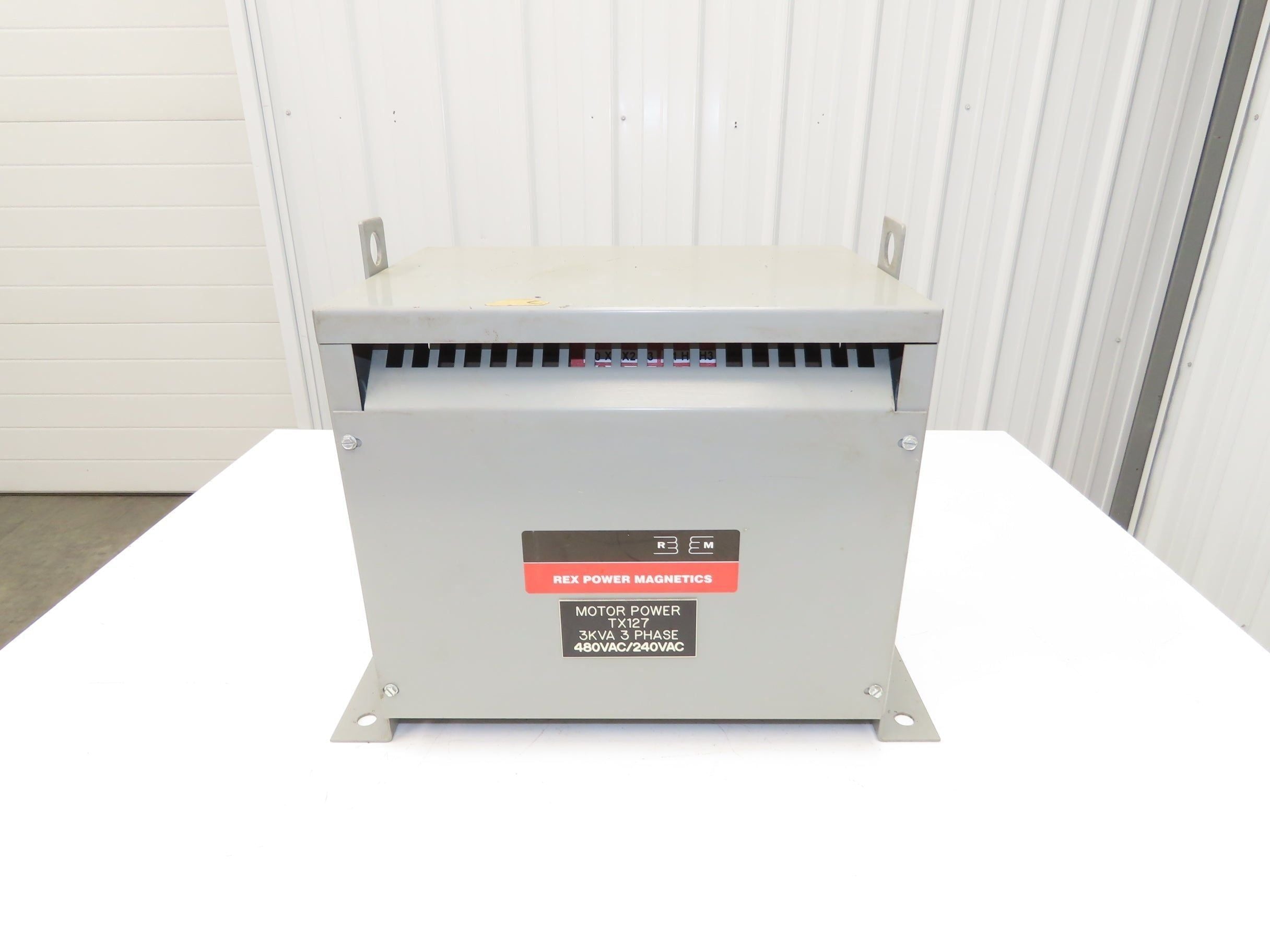 Rex Power Mag BC3H-S1 Stepdown Power Iso Transformer 3kva 3Ph HV 480D ...