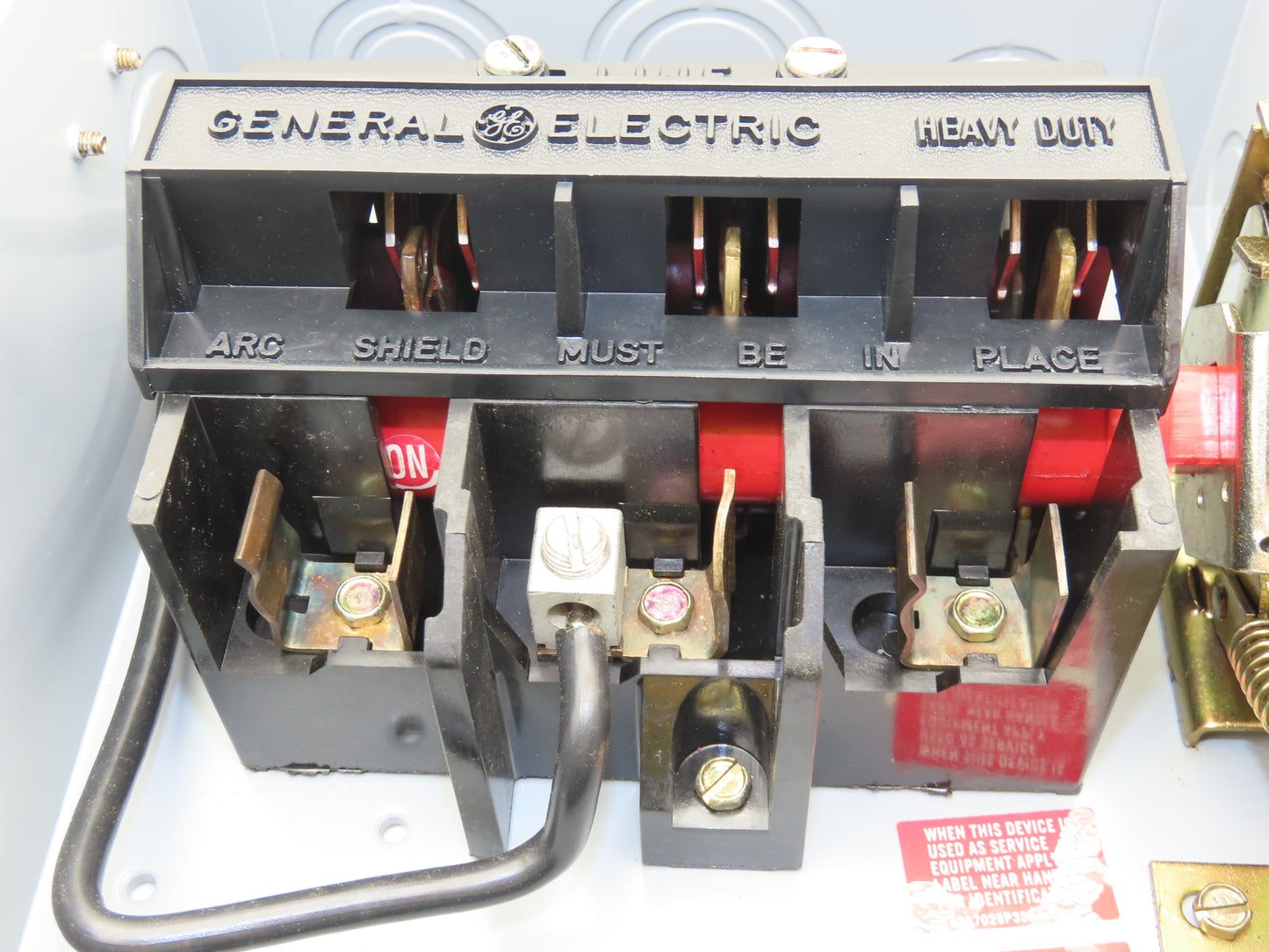 General Electric TH2261DC Safety Disconnect Load Switch 600V DC 10Hp 30A 2 Pole