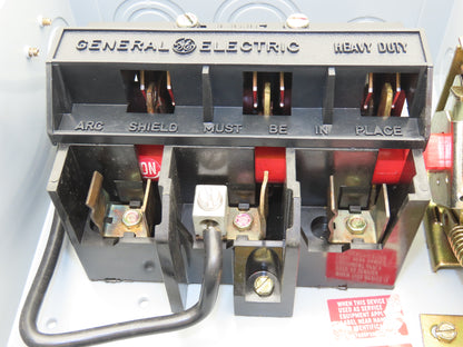 General Electric TH2261DC Safety Disconnect Load Switch 600V DC 10Hp 30A 2 Pole