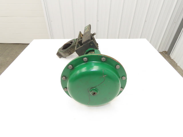 Fisher Controls 656 Size 30 Pneumatic Diaphragm Actuator 4" Butterfly Valve