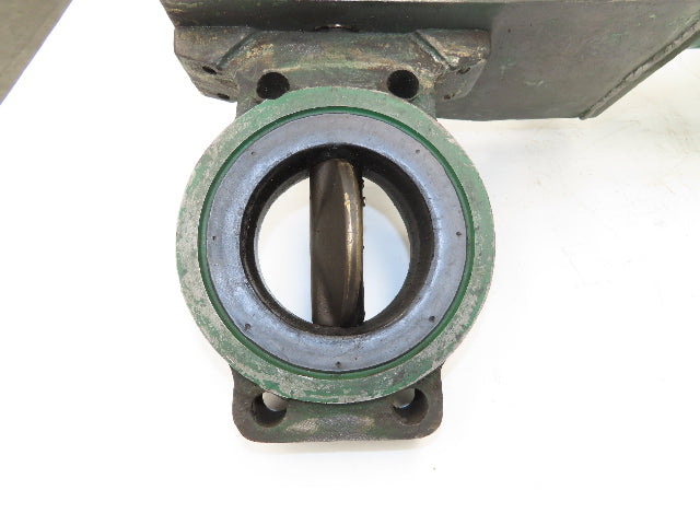 Fisher Controls 656 Size 30 Pneumatic Diaphragm Actuator 4" Butterfly Valve