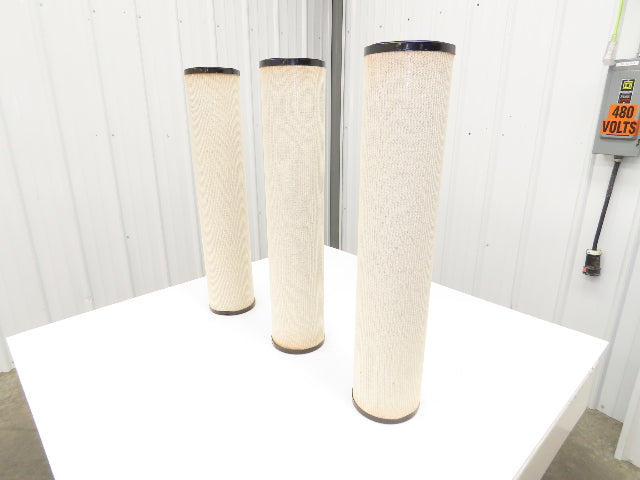 Facet CB28 Coalescer Separator Pneumatic Air Filter 6 x 28" Lot of 3