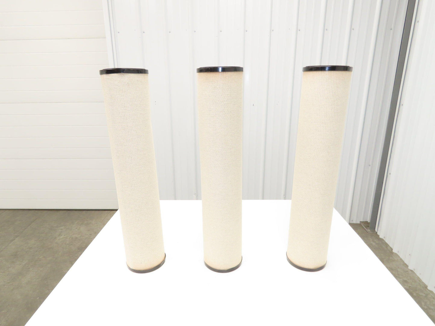 Facet CB28 Coalescer Separator Pneumatic Air Filter 6 x 28" Lot of 3