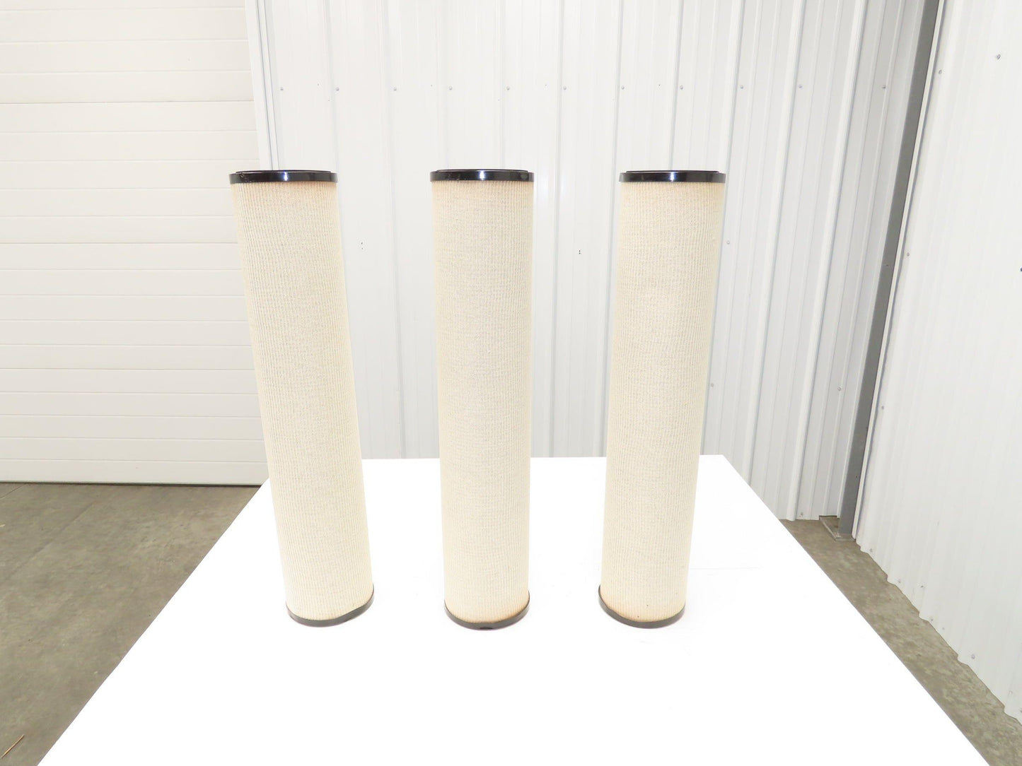 Facet CB28 Coalescer Separator Pneumatic Air Filter 6 x 28" Lot of 3