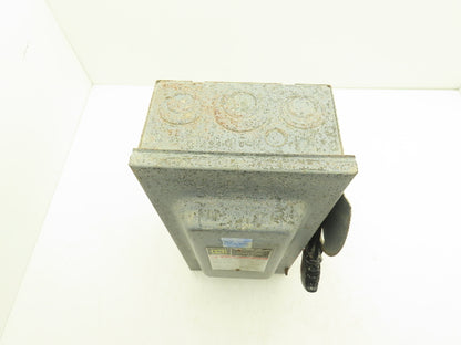 Square D H362N Fused Safety Disconnect Switch 60A 600VAC 600VDC 3 Pole