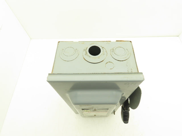 Square D H362 Heavy Duty Fused Safety Disconnect Switch 60A 600VAC Series F05
