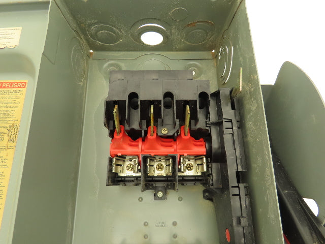 Square D H362 Heavy Duty Fused Safety Disconnect Switch 60A 600VAC Series F05