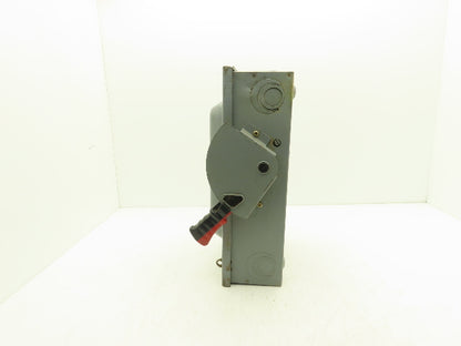 Square D H362 Heavy Duty Fused Safety Disconnect Switch 60A 600VAC Series F05