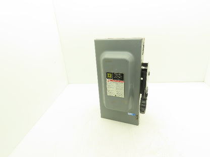 Square D H362 Heavy Duty Fused Safety Disconnect Switch 60A 600VAC Series F05