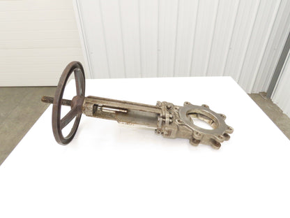 Velan L14-0310C-13SL 6" Stainless Knife Gate Valve Rising Stem Metal Seat #150