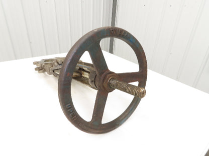Velan L14-0310C-13SL 6" Stainless Knife Gate Valve Rising Stem Metal Seat #150