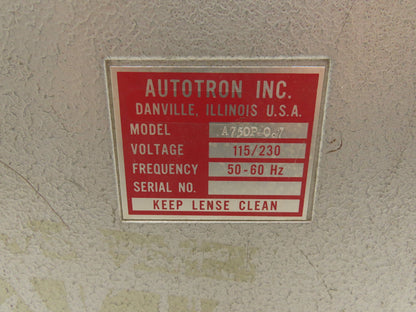 Autotron A750P-0.7 Timing Control