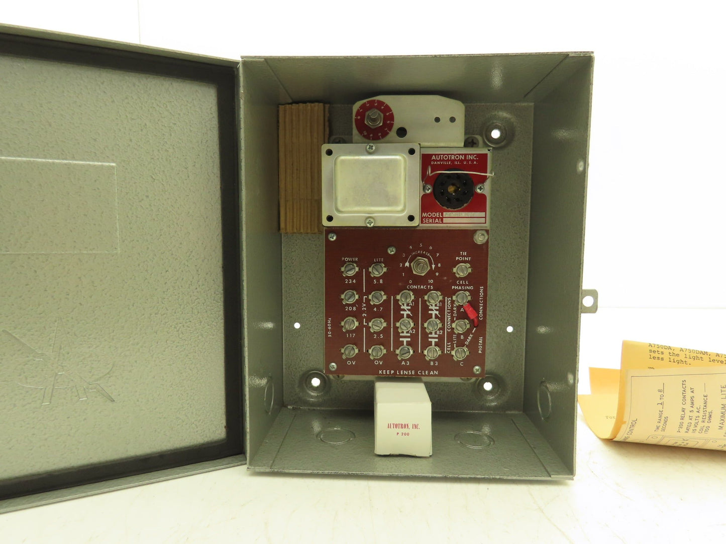 Autotron A750P-0.7 Timing Control