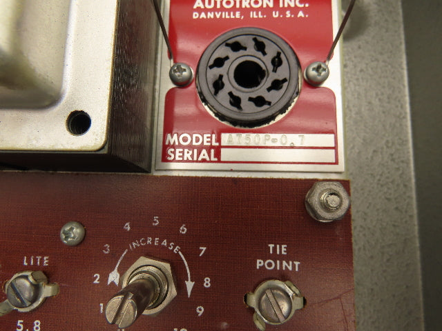 Autotron A750P-0.7 Timing Control