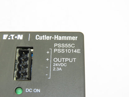 Cutler Hammer PSS1014E PSS55C Eaton 24VDC Power Supply 480 VAC 3Ph 2.3A 55W