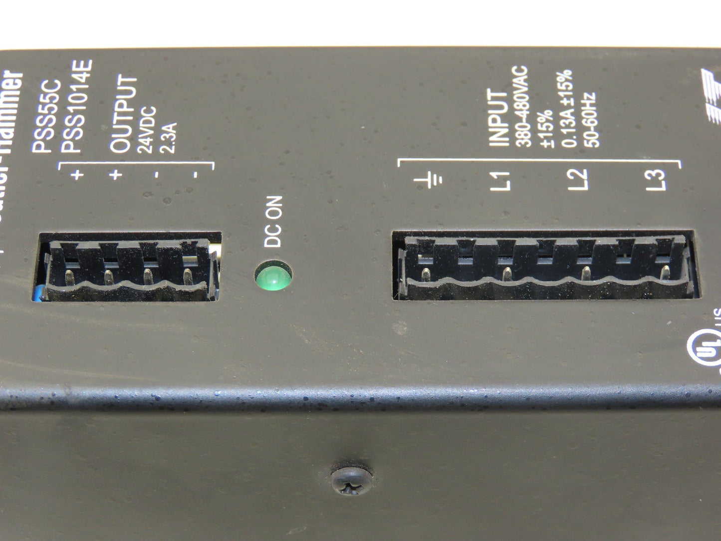 Cutler Hammer PSS1014E PSS55C Eaton 24VDC Power Supply 480 VAC 3Ph 2.3A 55W
