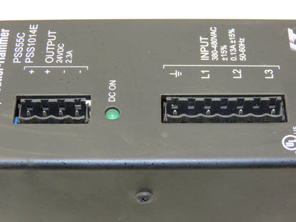 Cutler Hammer PSS1014E PSS55C Eaton 24VDC Power Supply 480 VAC 3Ph 2.3A 55W