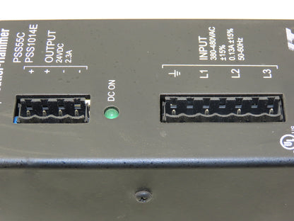Cutler Hammer PSS1014E PSS55C Eaton 24VDC Power Supply 480 VAC 3Ph 2.3A 55W