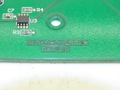 EnerSys X1060-06-WHFD-S Printed Circuit Board PCB LCD Display Push Button Rev F