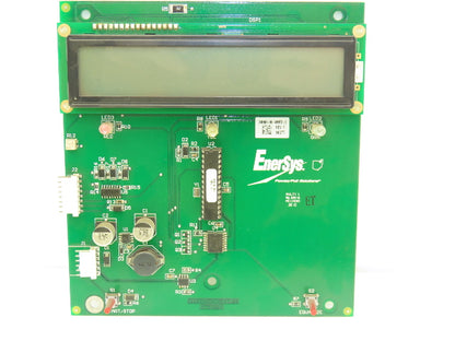 EnerSys X1060-06-WHFD-S Printed Circuit Board PCB LCD Display Push Button Rev F