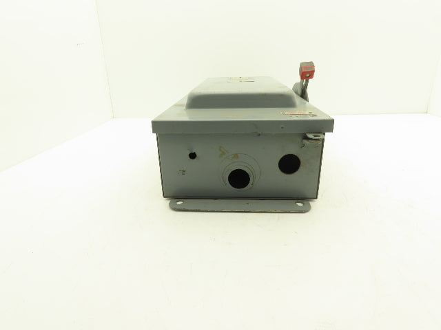 Square D H323A Safety Disconnect Load Switch 100A 240V AC 15Hp 3 Pole