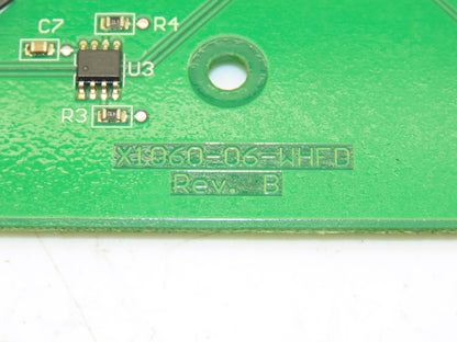 EnerSys X1060-06-WHFD-S Printed Circuit Board PCB LCD Display Push Button Rev E