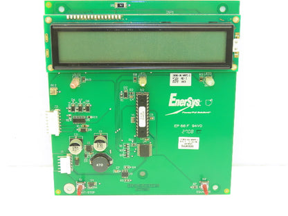 EnerSys X1060-06-WHFD-S Printed Circuit Board PCB LCD Display Push Button Rev E