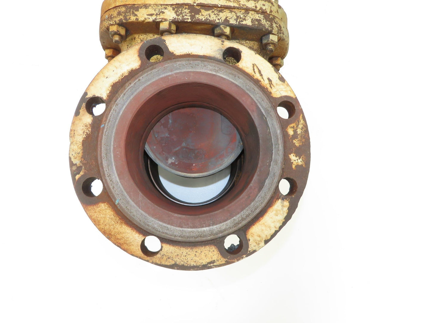 Crane 47 XUF Steel Gate Valve 6" Flanged WCB Class 150 Rising Stem