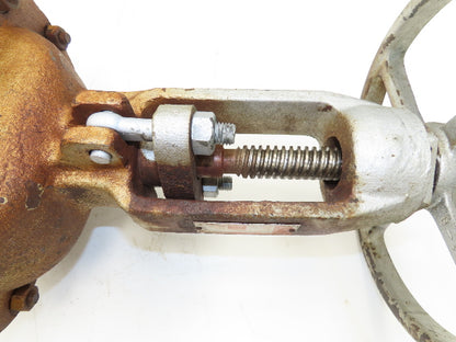 Crane 47 XUF Steel Gate Valve 6" Flanged WCB Class 150 Rising Stem