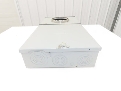 Midwest M282CB1 200 AMP Meter Center w/Main Breaker 120/240V NEMA 3R Rainproof