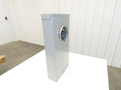 Midwest M282CB1 200 AMP Meter Center w/Main Breaker 120/240V NEMA 3R Rainproof