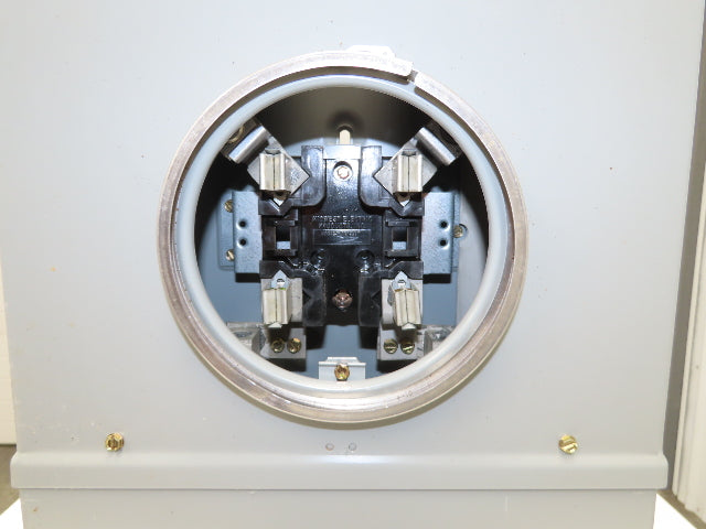 Midwest M282CB1 200 AMP Meter Center w/Main Breaker 120/240V NEMA 3R Rainproof