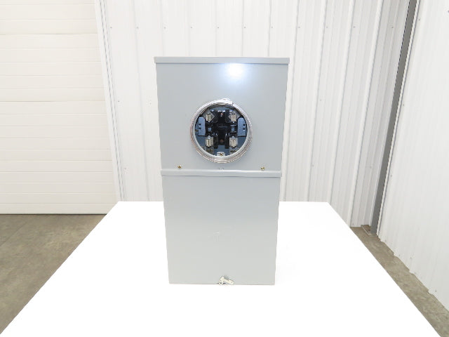 Midwest M282CB1 200 AMP Meter Center w/Main Breaker 120/240V NEMA 3R Rainproof