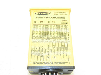 Banner CL5RA Maxi-Amp Logic Relay Module I/O 110/220V 4VA