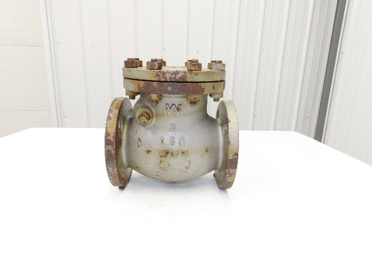 WM E Williams 151F-2 Swing Check Valve 3" Flanged Class 150 285 PSI