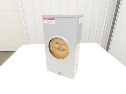 Milbank U3505-XL-TG-HSP Ringless Meter Socket 200A 1Ph Lever Bypass 5 Terminal