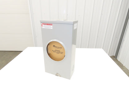 Milbank U3505-XL-TG-HSP Ringless Meter Socket 200A 1Ph Lever Bypass 5 Terminal