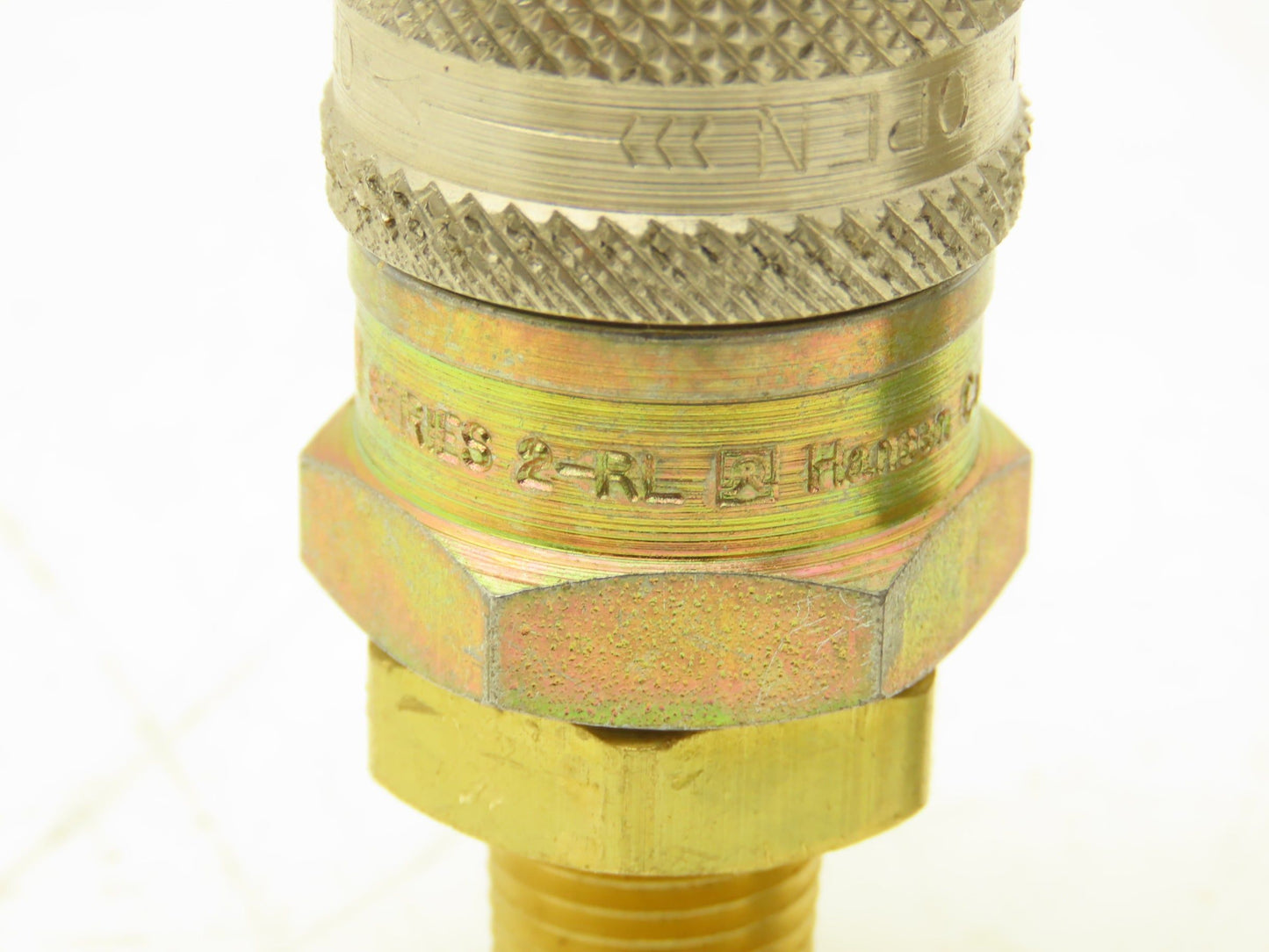 Henson 2-RL 2R15 Pneumatic Quick Disconnect Coupling 1/4"x1/4"NPT Male Lot of 5