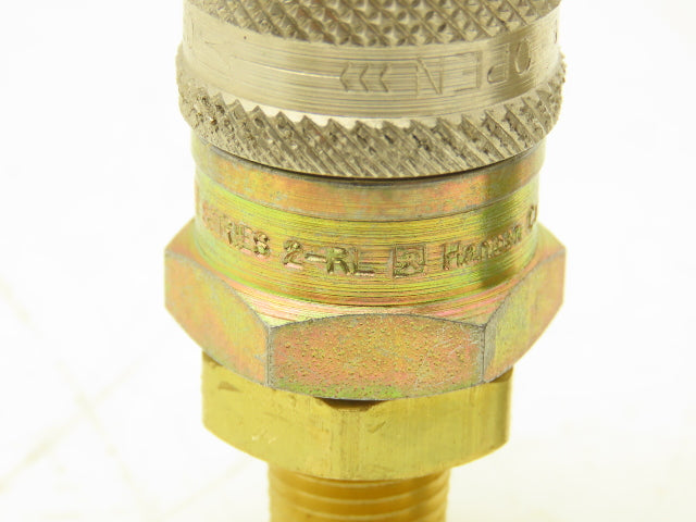 Henson 2-RL 2R15 Pneumatic Quick Disconnect Coupling 1/4"x1/4"NPT Male Lot of 5