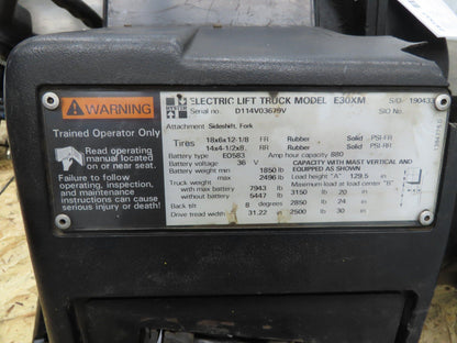 Hyster E30XM Steering Assembly Tie Rod Hydraulic