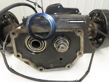 Hyster E30XM Forklift Dual-Wheel Front Drive Axle Assembly 5-Lug