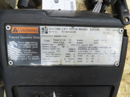 Hyster E30XM Forklift Dual-Wheel Front Drive Axle Assembly 5-Lug