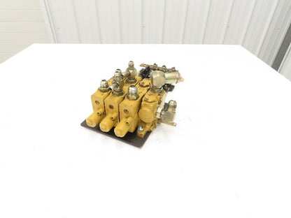 Husco Hyster 3-Spool Hydraulic Mast Control Valve Manifold from E30XM Forklift