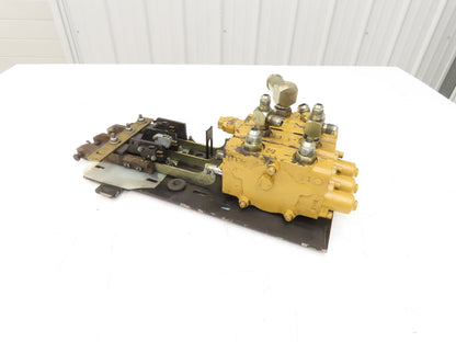 Husco Hyster 3-Spool Hydraulic Mast Control Valve Manifold from E30XM Forklift