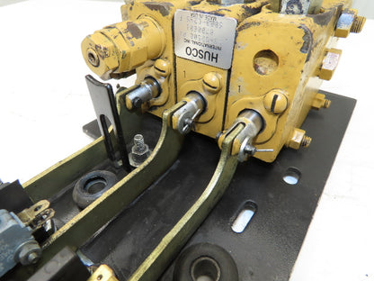 Husco Hyster 3-Spool Hydraulic Mast Control Valve Manifold from E30XM Forklift