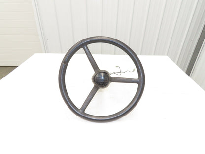 Hyster E30XM Forklift Steering Wheel With Sensors Knob Forward Reverse Toggle